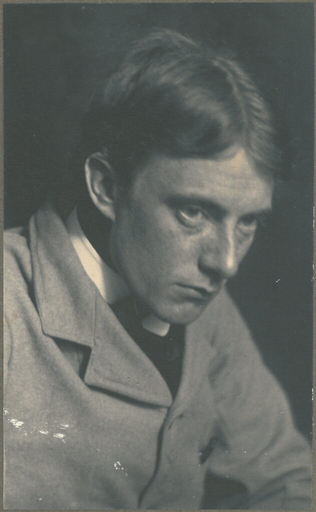 Edward Thomas, portread [3], c. 1904, Archif Edward Thomas, Casgliadau Arbennig ac Archif Prifysgol Caerdydd